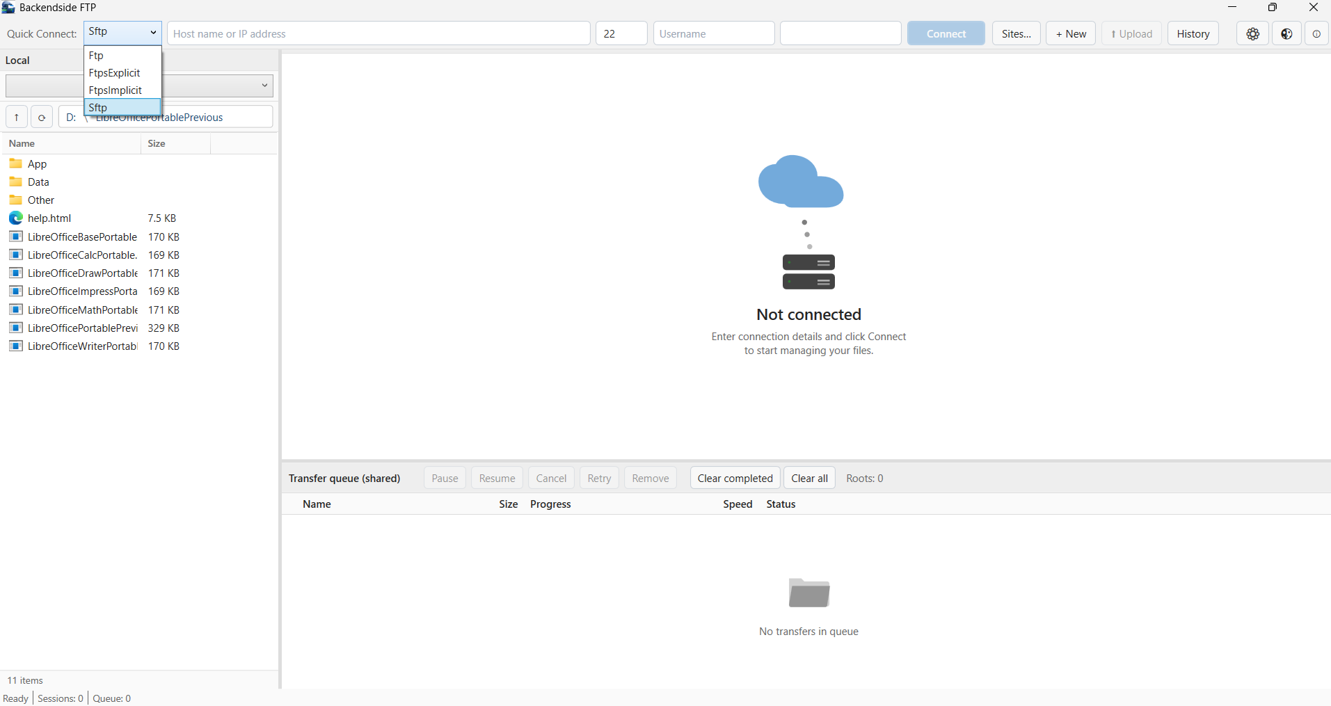 Main Interface
