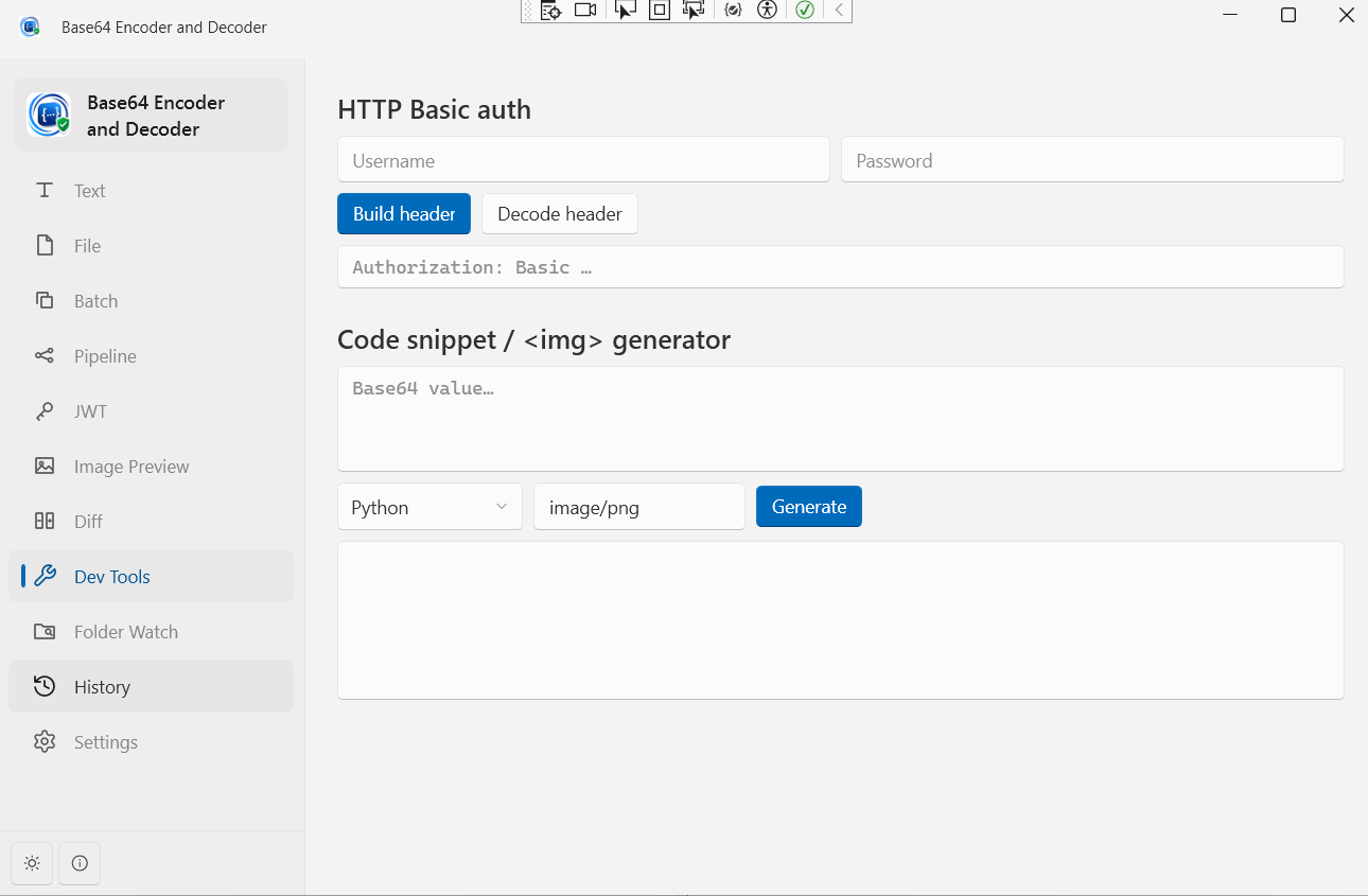 Developer Tools