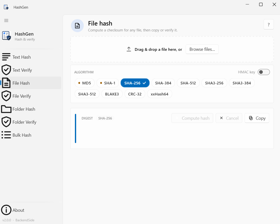 File Hash thumbnail